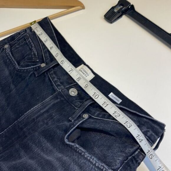 Citizens of Humanity Libby Jeans Distressed in Washed Black Size 27 - Picture 8 of 10